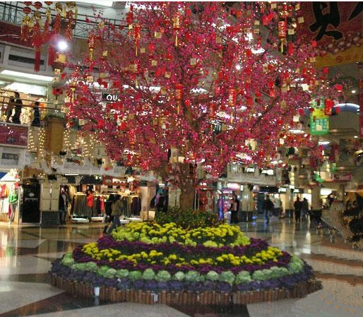 春节仿真树星光熠熠